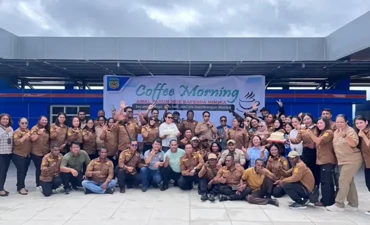 Bapenda Mimika Evaluasi Kinerja 2025, Tingkatkan Koordinasi di 2026